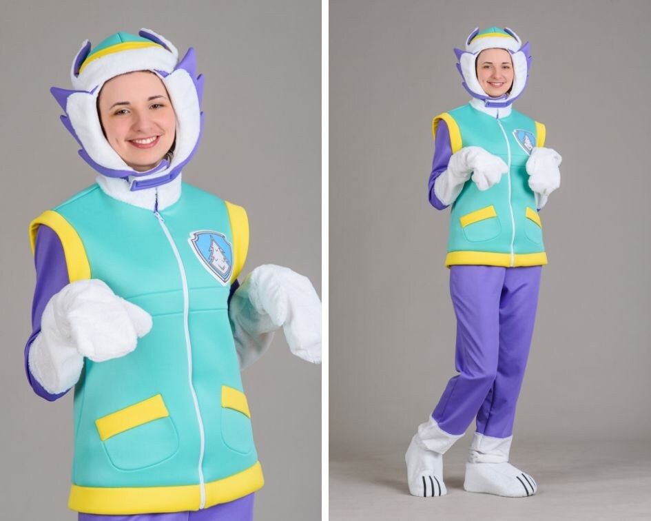 Paw Patrol Everest carnival cosplay costume for adult | Etsy