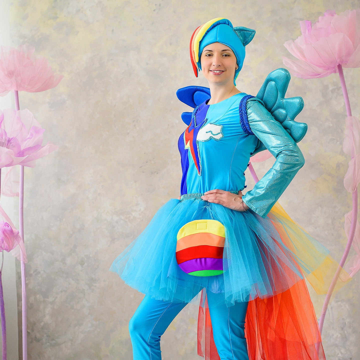 My Little Pony Rainbow Dash cosplay costume for adult Etsy