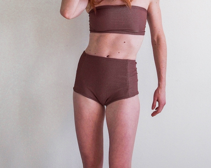 High Waisted Trunks