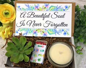 Sorry for your loss, Sympathy Gift, Succulent Gift Box, bereavement gift, Pet Sympathy Gift, Pet Loss Gift, thinking of you