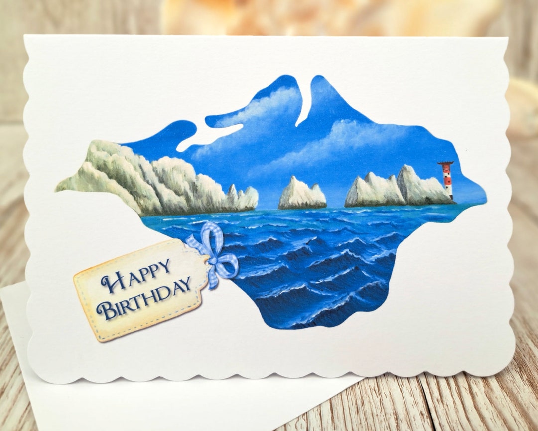 Happy Birthday Card Isle of Wight