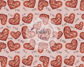 Valentine Pie BE MINE Modello digitale senza soluzione di continuità per progetti di artigianato e design