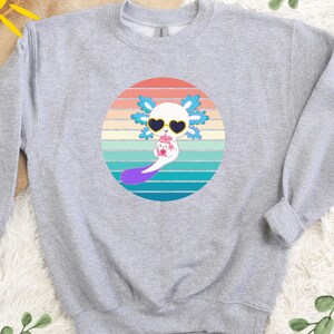 Axolotl Kids Sweatshirt for Girls or Boys