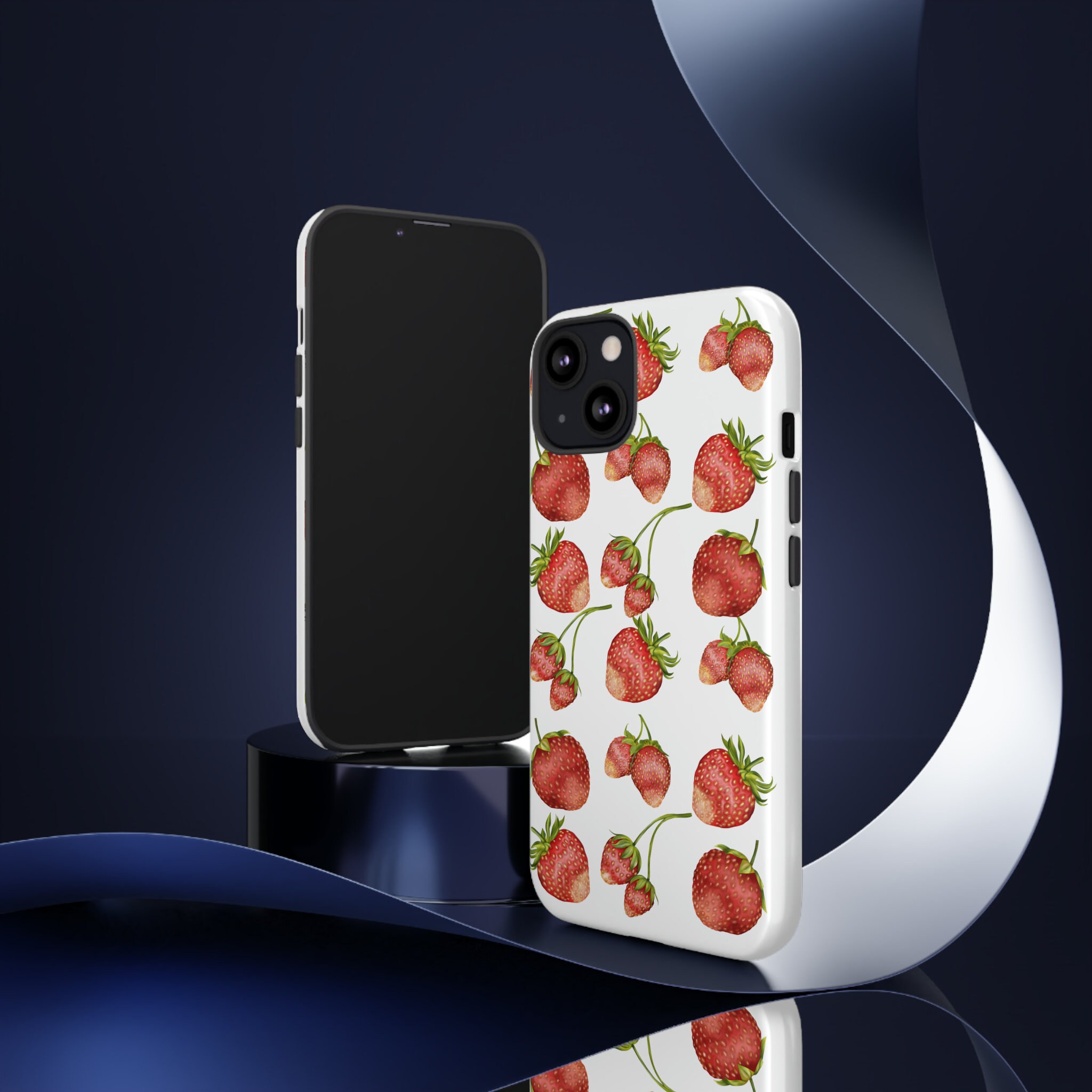 Cute Strawberry Phone Case, Strawberry Phone Case, Cute Fruit Phone