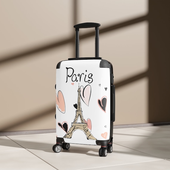 Eiffel Tower Paris Kids Suitcase on Wheels Paris Carry on 