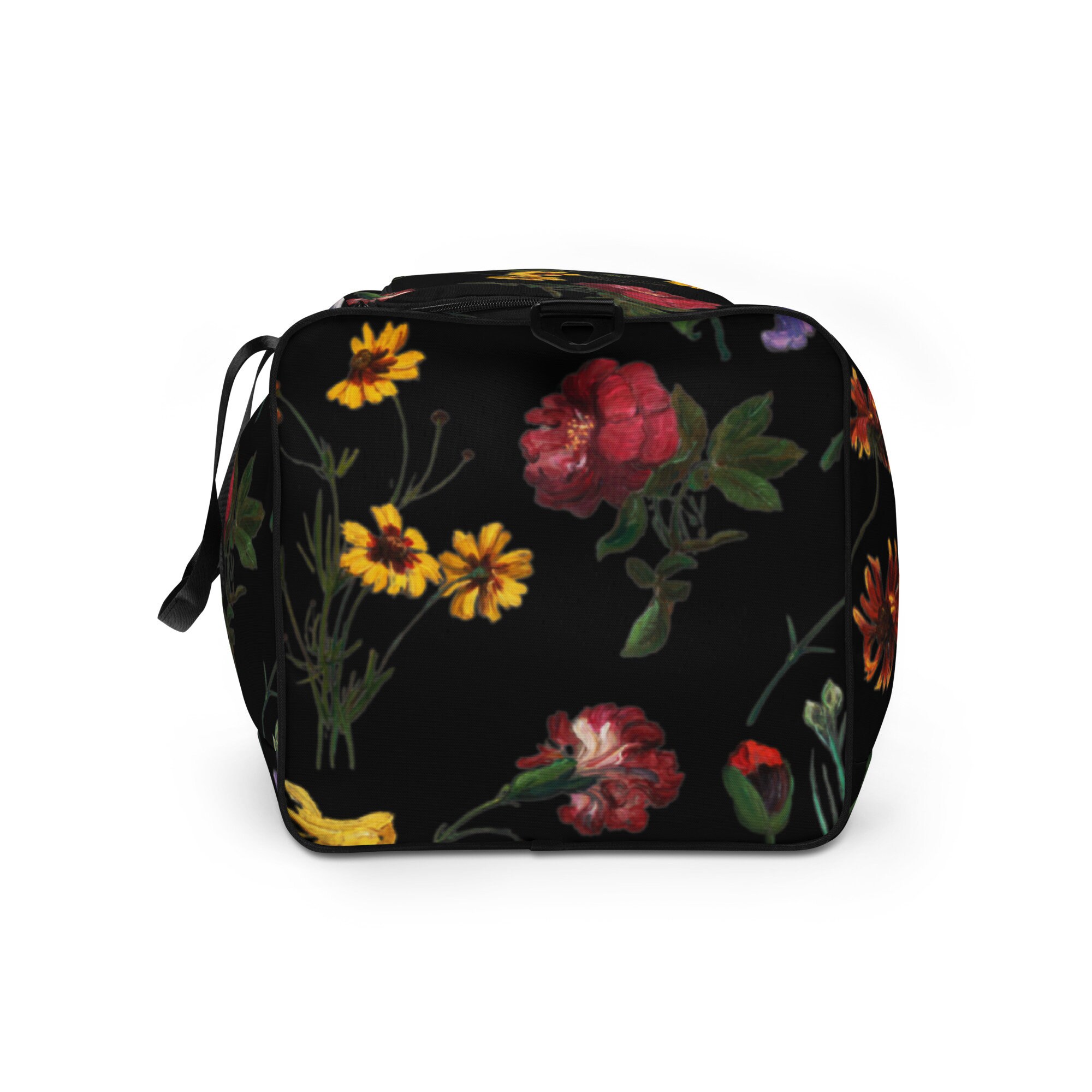 Weekender - Floral Medallion Blue Duffel Bag