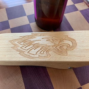 Eagles Maple Bottle Opener / Pop Top