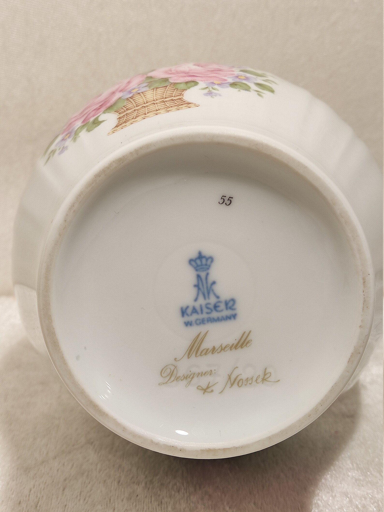 Porzellan Vase Kaiser AK W.Germany Marseille Design Nossek Etsy.de