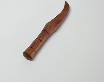 Brieföffner aus Holz, handmade aus Tasmanien, Briefmesser, Papiermesser aus Holz, Handarbeit, Aufschrift Tasmania