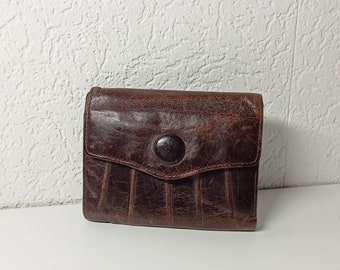 Vintage leather wallet by Belsac, wallet, ladies wallet, men's wallet, wallet ladies and men, good vintage