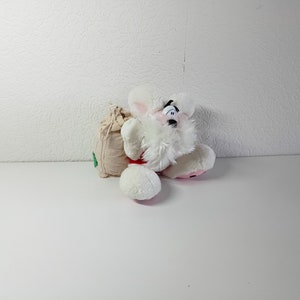 Diddl Babbo Natale, Diddl Babbo Natale, Diddl Babbo Natale con barba, topo di peluche, animale di peluche, Diddel, giocattoli da collezione Depesche