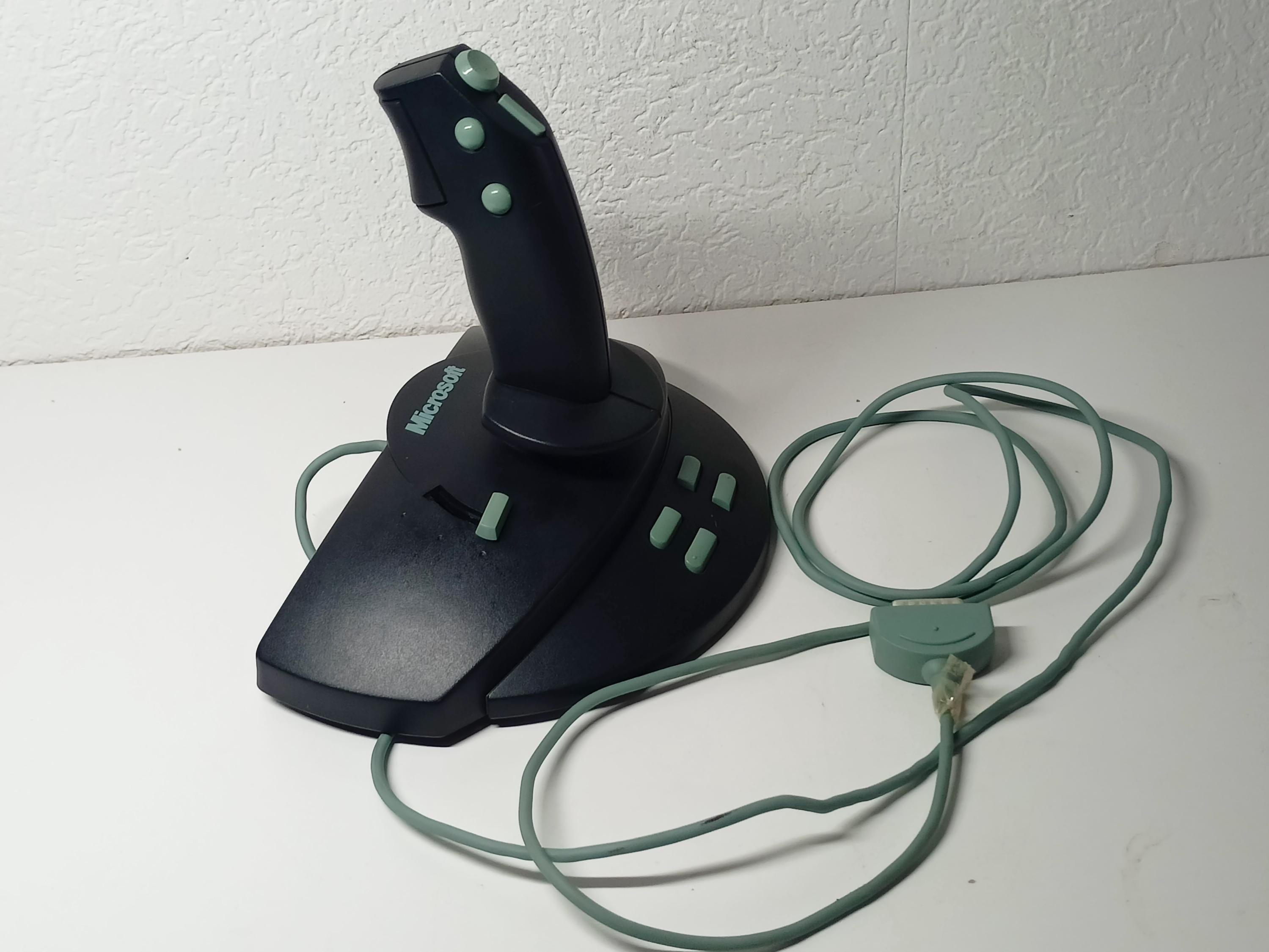 ntnt様 Vintage 90s Joystick Microsoft 3D Pro Joystick 63545 Windows PC