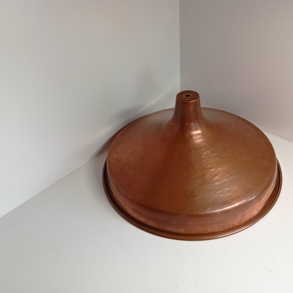 Kupfer gehämmert Lampenschirm Küchenlampe Esszimmer dänisch Skandinavisch Dänischer Schirm für Deckenbeleuchtung