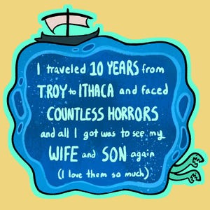 the odyssey sticker