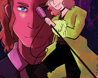 Interview With the Vampire Art Print IWTV Art Lestat De Lioncourt ...