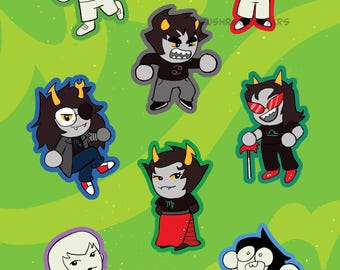 homestuck sticker sheet!