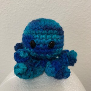 Crochet octopus toy