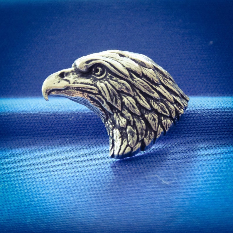 EAGLE Pewter Pin Eagle Brooch Eagle Wildlifecollectio Eagle Etsy