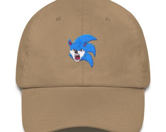 Ugly Sonic Dad Hat - Etsy Australia