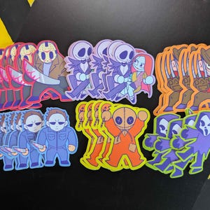 Halloween Stickers: Horror/Halloween Characters