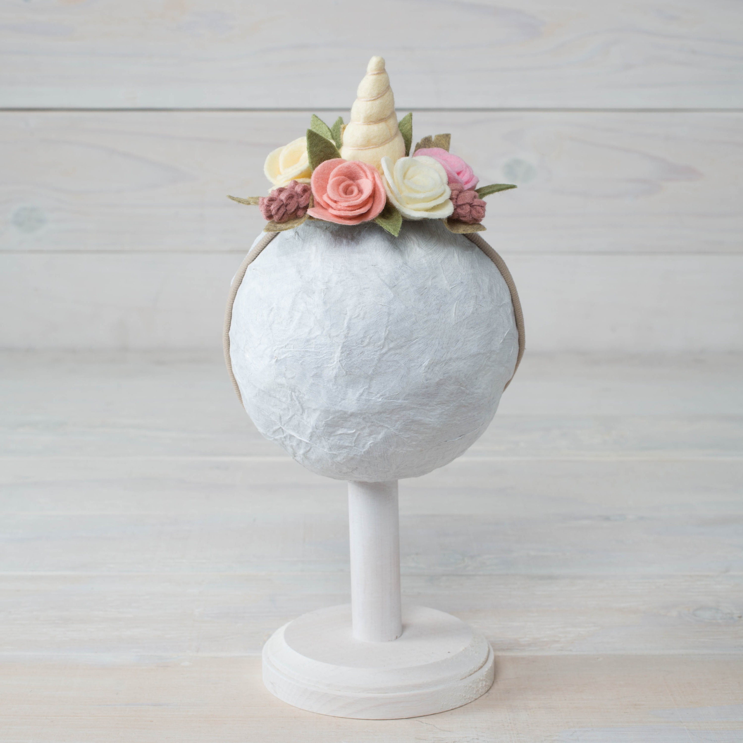 Babyhug Bow Applique Headband with Unicorn Print - Pink main image 0