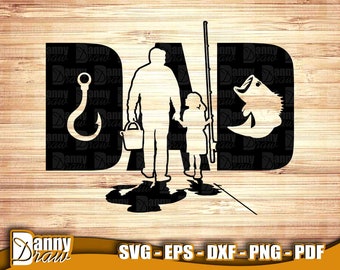 DAD svg, Fathers Day svg,  Fishing svg, first hero, first love, dad and daughter, Dad life svg, Cricut, Slihouette, Engraving, DD0015