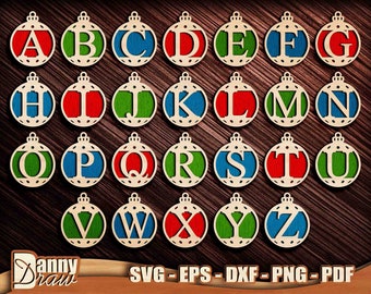 Christmas Balls svg, Christmas Decorations Cut Files, Christmas Tree Ornaments SVG, Monograms, Laser cut files, CNC laser, Glowforge, DD0225
