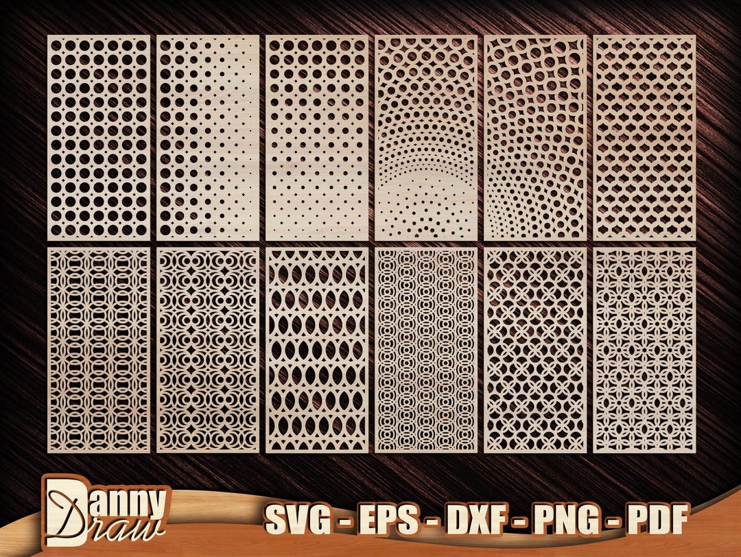 Panel Screen Svg, Decorative Panels, Geometric Pattern Svg, Panel Wall ...