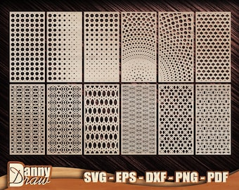 Panel Screen svg, Decorative Panels, Geometric Pattern svg, Panel Wall Decoration, Room Dividers svg, CNC Laser, Metal, DD0285