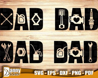 DAD svg, Mechanic DAD svg, Fathers Day svg, Fathers Day bundle svg, dad svg, Dad life svg, DD0172