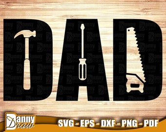 DAD svg, DAD Tools svg, Fathers Day svg, Dad life svg, DD0144