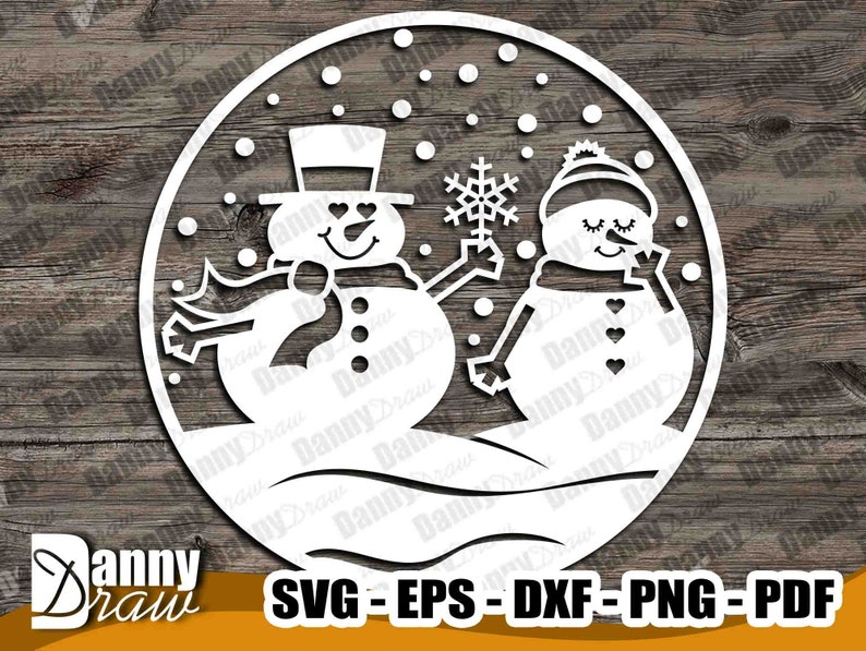 Download Christmas Scene svg snowman christmas snow globe svg | Etsy