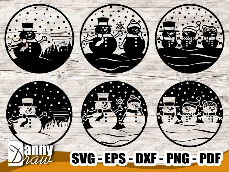 Download Christmas Scene svg snowman christmas snow globe svg | Etsy