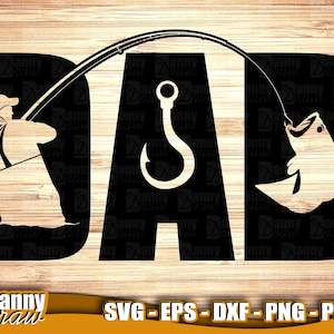 Dad svg, Angeln DAD svg, Angeln Vater svg, Vatertagssvg, Angeln svg, Dad life svg, DD0145
