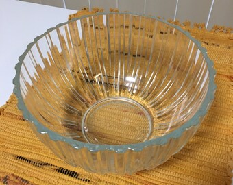 Antique cut glass ? bowl