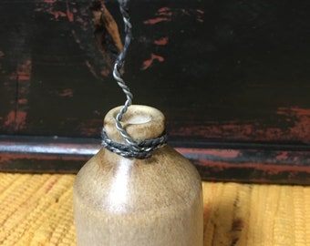 Tiny Crock Jug With Shooting Star