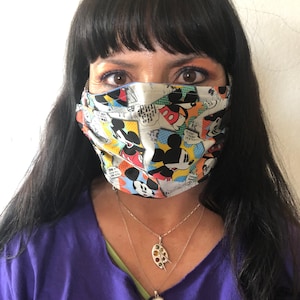 Mickey Mouse Face MAsk, WAshable, REverSible, reusable. STaY SAfe. SHips IN ONe TO TWO DAys DIsney
