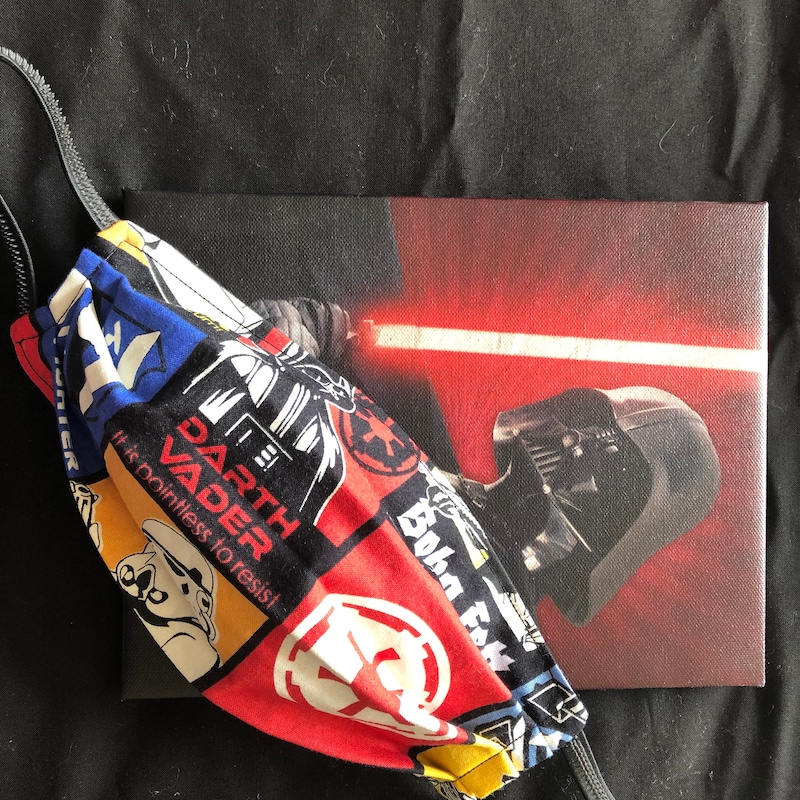 Darth Vader Face Mask - Etsy