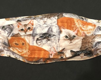 Kittens FAce MAsk, A GRoup OF KIttens TOgether GAce MAsk, WAshable, REversable, REusable.