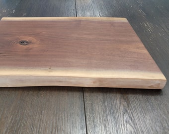 Black Walnut Live Edge Cutting Board