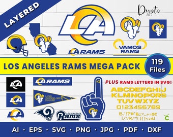 Rams Svg Etsy