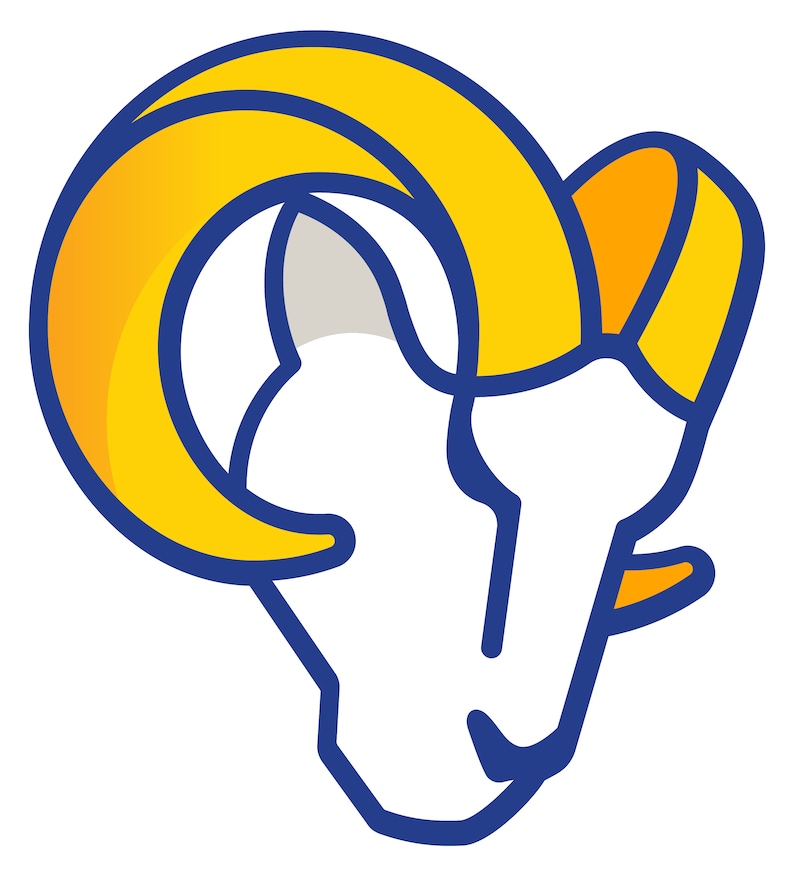 Download New Los Angeles Rams SVG Mega Pack LA Rams SVG files for ...