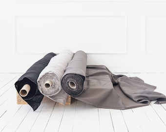 Leinen Stoff extra breit 100% stonewashed 245 cm breiter Leinenstoff für Bettwäsche und Kleidung DIY Geschenk für Mutter