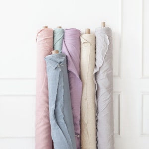 Linen fabric for clothing and bedding