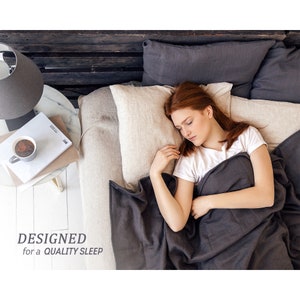 Weighted blanket for quality sleep