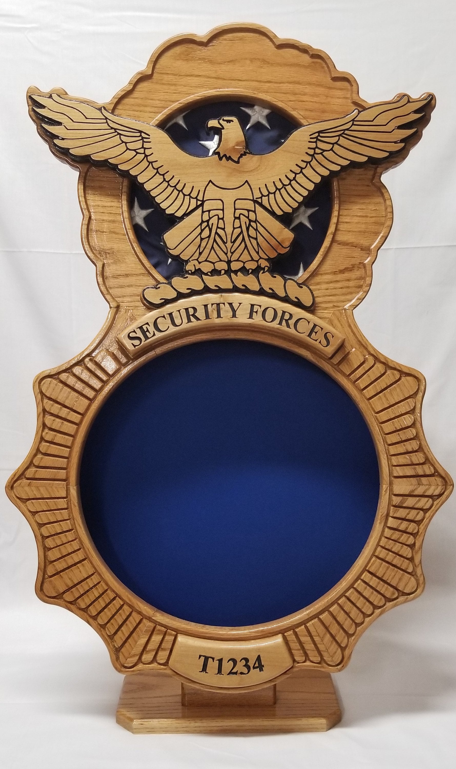 Handgearbeitete Air Force Security Forces ShadowboxAir Force Etsy
