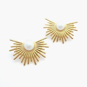 Stikle Stud Earrings Rays
