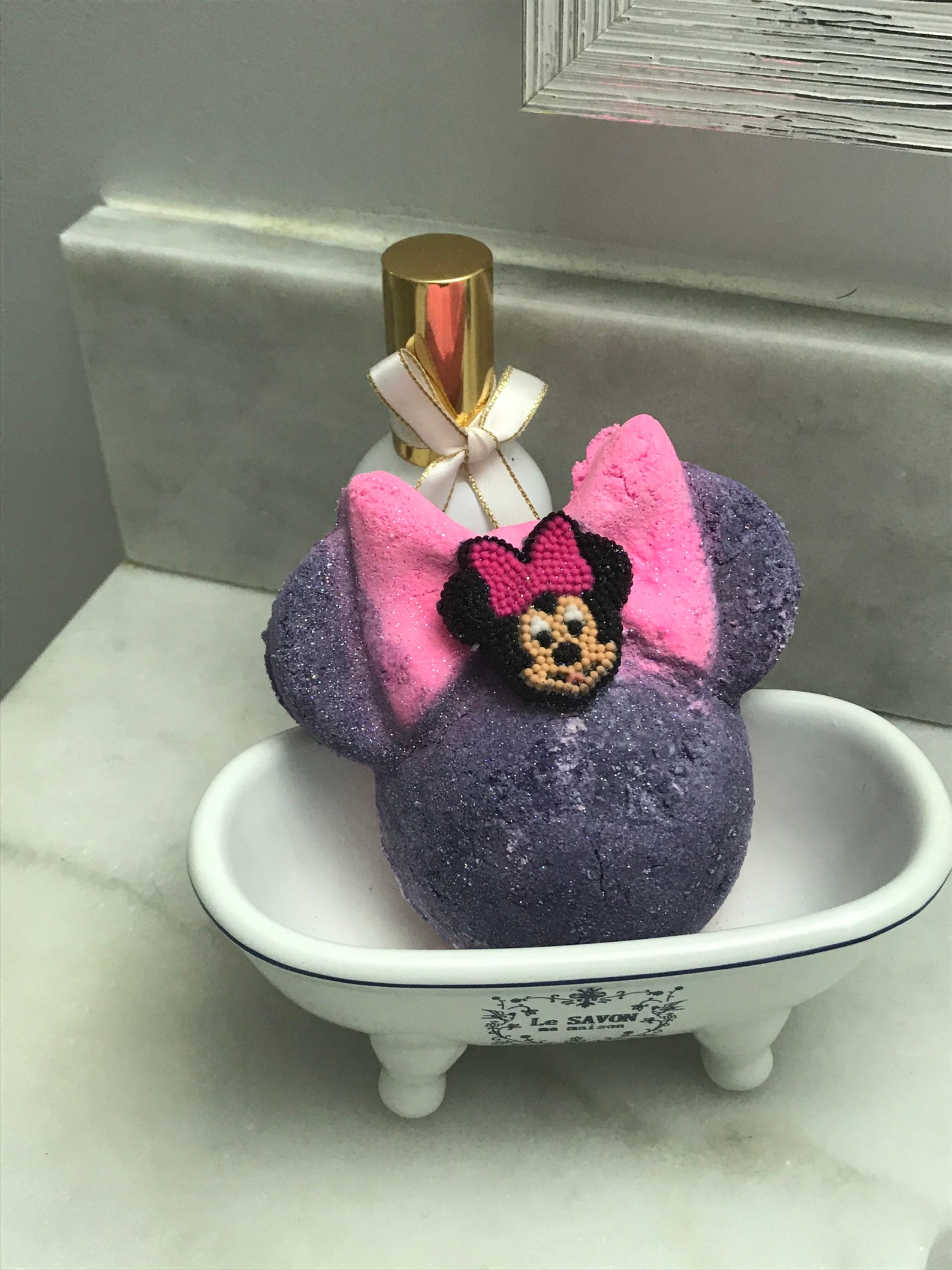Mickey Mouse Bath Bomb Hidden Toy Bath Bomb Bubble Bar Bath | Etsy