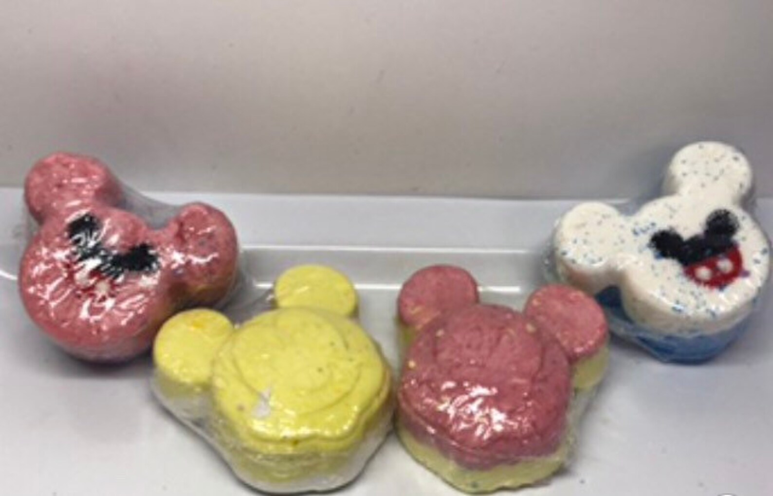 Mickey Mouse Bath Bomb Hidden Toy Bath Bomb Bubble Bar Bath | Etsy