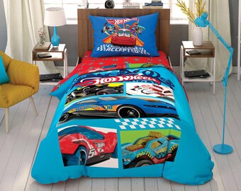 hot wheels bedding set twin